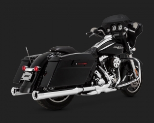 Vance & HInes Slip-ons Eliminator 400 Chrome FLT Touring 1995-2016